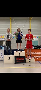 Jeroen van Aalst op de derde plaats.